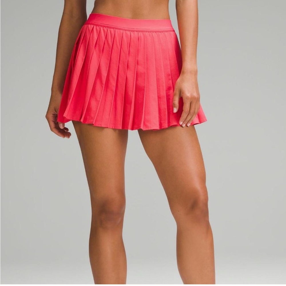 Lululemon Pace Rival Skirt / Skort – Size 6 – Pink Pleated Tennis Running Skirt